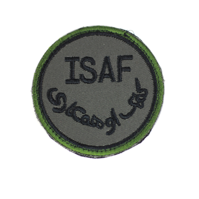 Patch - ISAF green                    