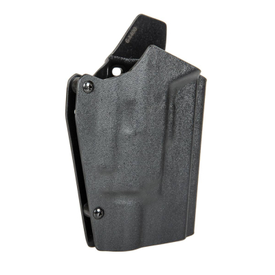 Kydex holster for G17 pistols with x400 Flashlight - Black                    