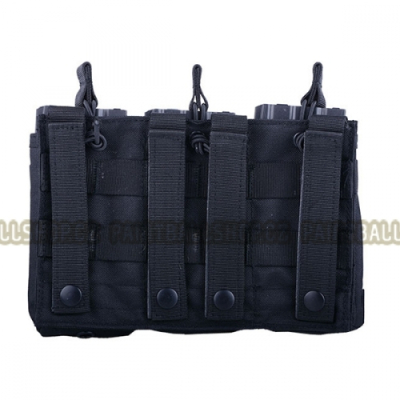                             GFC Universal pouch for three magazines, black                        