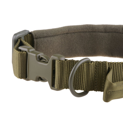                             Tactical dog neck collar, olive                        