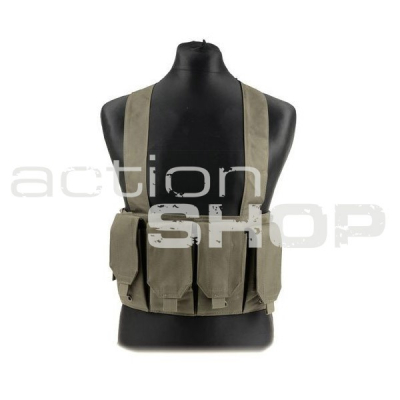 Chest Rig pro zásobníky typu AR15 - oliva                    