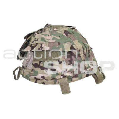 MFH Potah na helmu s kapsou, nastavitelný, operation camo                    