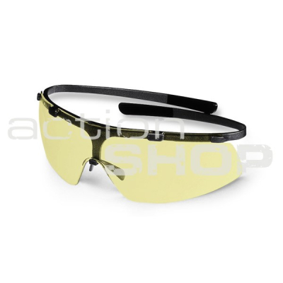 UVEX Super G Spectacles Titan, Amber Supravision HC-AF Lens                    
