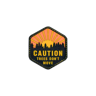 Trees Don&#039;t Move Rubber Patch, 3D                    