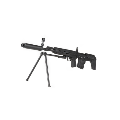                             CM057 SVD-SVU/SWU Full Metal Bullpup Sniper Rifle AEG Black                        