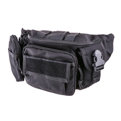Tactical Waist Bag, black                    