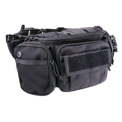                             Tactical Waist Bag, black                        