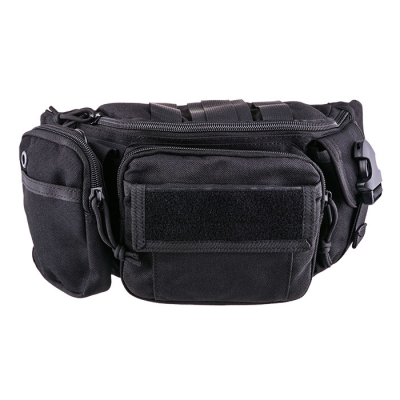                             Tactical Waist Bag, black                        