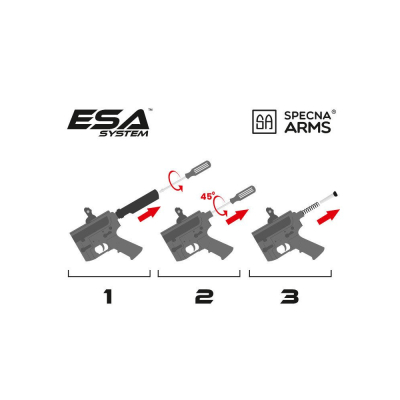                             SA-E01 EDGE™ RRA - černá                        