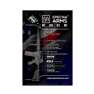                             SA-E01 EDGE™ RRA - černá                        