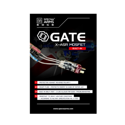                             SA-E01 EDGE™ RRA - černá                        