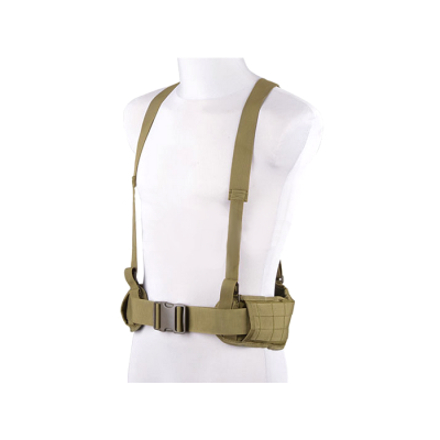 War belt w/ suspenders - olive                    