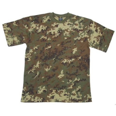 MFH Camo T-shirt, XL (vegetato woodland)                    