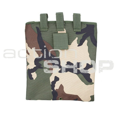 GFC MOLLE Dump pouch for magazines - woodland                    