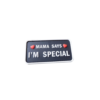 Nášivka Mama Says - I&#039;m Special, 3D                    