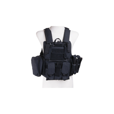                             MOLLE Tactical vest CIRAS Maritime type w/pockets - black                        