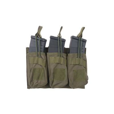                             Magazine pouch Open type 3-mags for  AK, olive                        