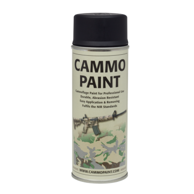Cammo Paint spray black                    