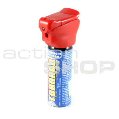 &quot;Pepper&quot; spray with flashlight TORNADO 63ml (training use only)                    
