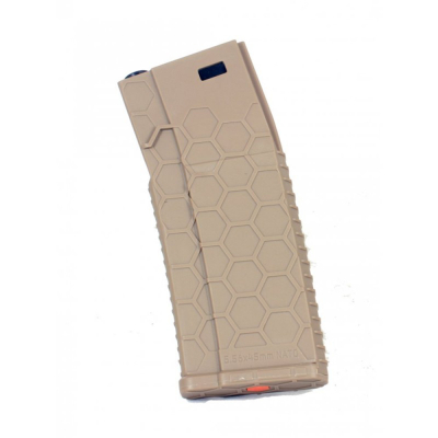 Magazine 120rds type HEX for M4/AR15, tan                    