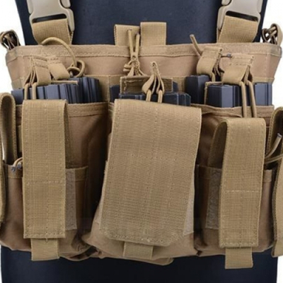                             Chest Rig typu scout - tan                        