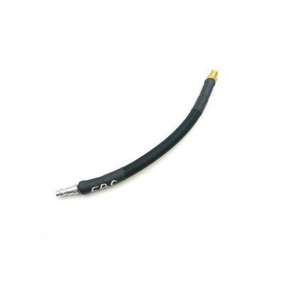 IGL hose for HPA system - QD male + 1 / 8NPT - 20cm - black                    