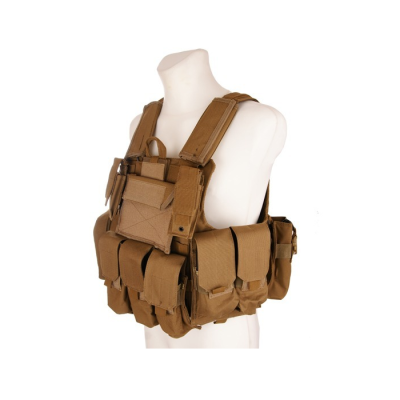 GFC MOLLE Tactical vest CIRAS Maritime type w/pockets -tan                    
