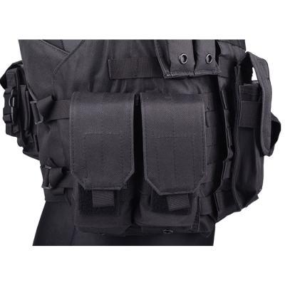                             Tactical Vest IBA type - black                        