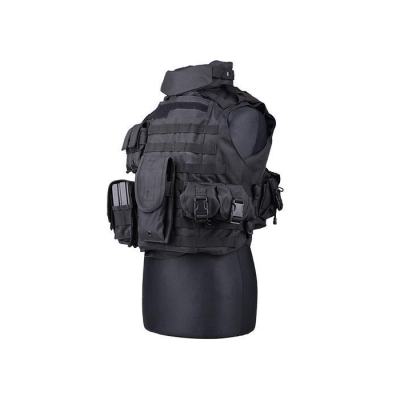 Tactical Vest IBA type - black                    