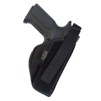                             FALCO OWB Holster Narrow w/ fast draw safety for Walther P99                        
