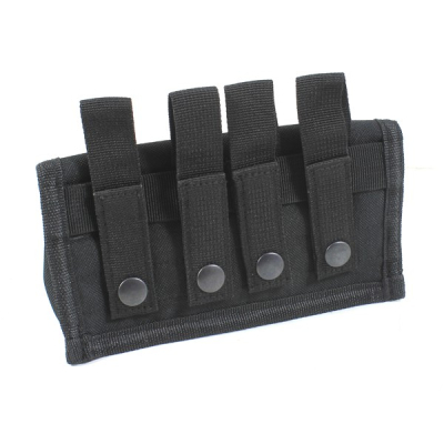                             MOLLE Belt Pouch for Shotgun Cartridges Black                        