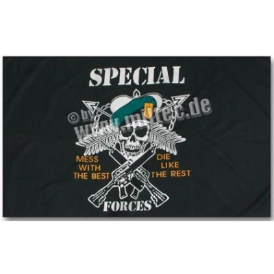 Mil-Tec US Special Forces Flag (90x150cm)                    