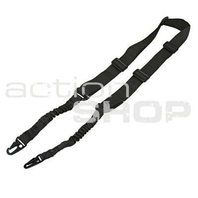 Two point sling - bungee, black                    