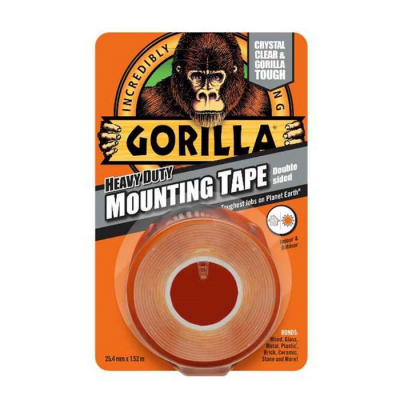 Gorilla Heavy Duty Mounting Tape 25,4mm x 1,52m                    
