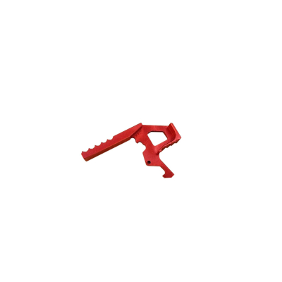 CNC Extended Charging Handle AR15 - A, red                    