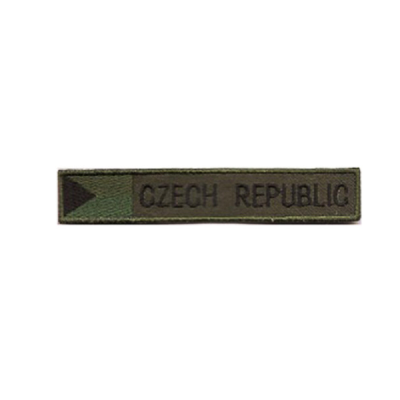 Nášivka - Česká republika zelená                    