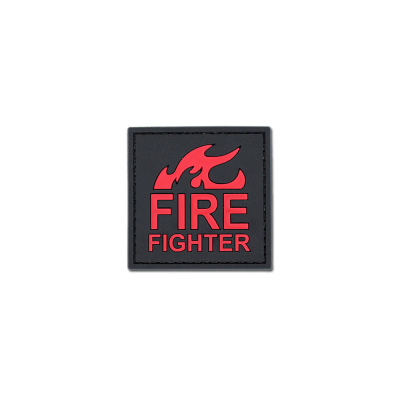 3D PVC Patch - Fire Fighter                    