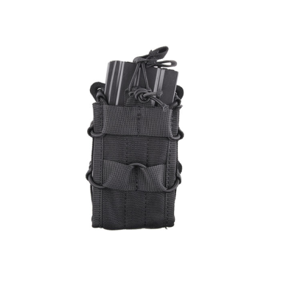 Magazine double pouch open AK/M4/G36, black                    