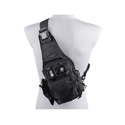                             Taška přes rameno typ EDC, černá                        