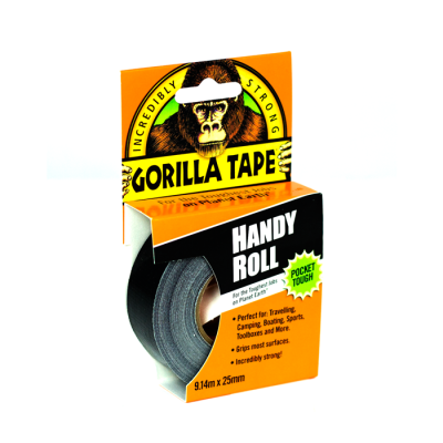 Gorilla Tape Handy Roll Black 25mm x 9,14m                    