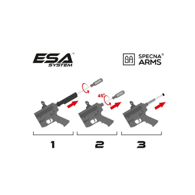                             SA-E02 EDGE™ RRA Carbine Replica - black                        