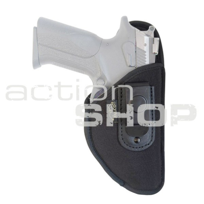                             FALCO pistol holster for G17 with steel clip, hidden carry                        