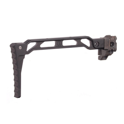                             AB-8R type stock with Folding Buttplate - Black                        