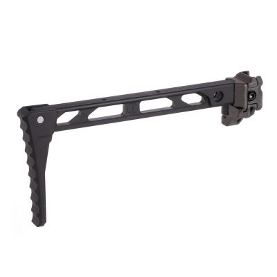                             AB-8 type stock with Folding Buttplate - Black                        