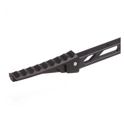                             AB-8 type stock with Folding Buttplate - Black                        