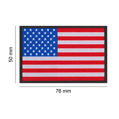                             USA Flag Patch - Colored                        