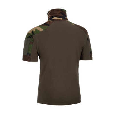                             Combat Shirt, Short Sleeve - Woodland                        
