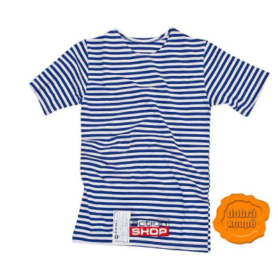 Children's Russian T-shirt paratrooper, short sleeve - Blue                    