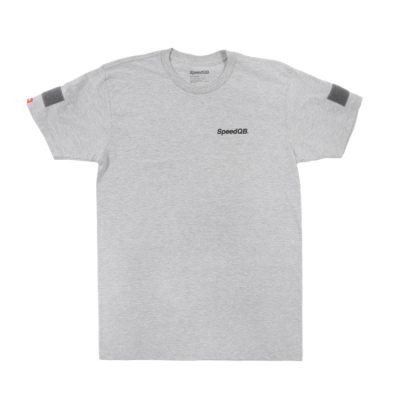 SpeedQB Vertical T-shirt, Shortsleeve - Grey                    