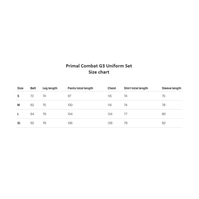                             Combat G3 Complet Uniform - Woodland                        